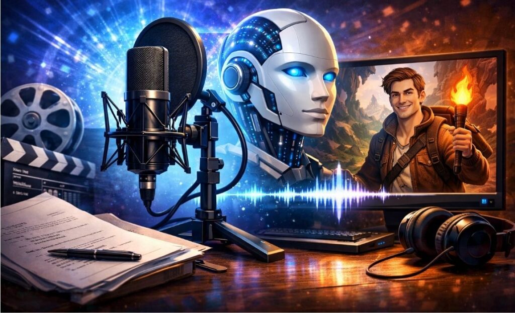 From Script to Screen: Empowering Creators with Professional AI Voiceovers